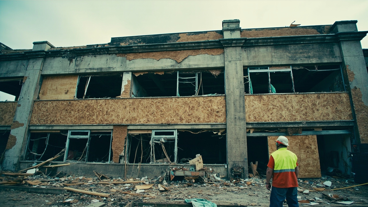 Commercial storm damage Sherwood AR